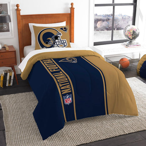 St. Louis Rams NFL Twin Comforter Set (Soft & Cozy) (64 x 86)