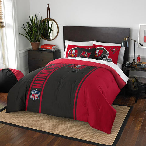 Tampa Bay Buccaneers NFL Full Comforter Set (Soft & Cozy) (76 x 86)
