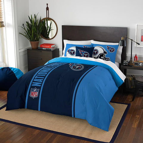 Tennessee Titans NFL Full Comforter Set (Soft & Cozy) (76 x 86)
