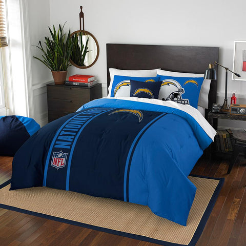 San Diego Chargers NFL Full Comforter Set (Soft & Cozy) (76 x 86)