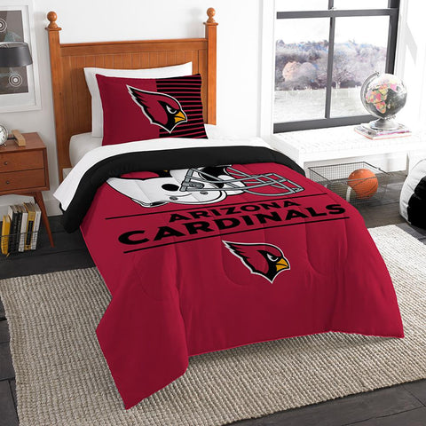 Arizona Cardinals Nfl Twin Comforter Set (draft Series) (64" X 86")
