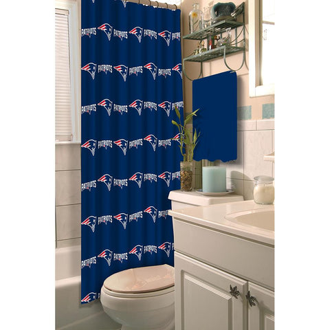 New England Patriots Nfl Shower Curtain