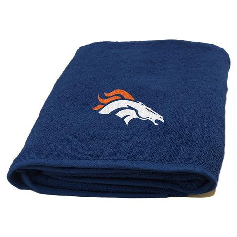 Denver Broncos NFL Applique Bath Towel