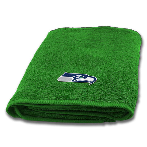 Seattle Seahawks NFL Applique Bath Towel
