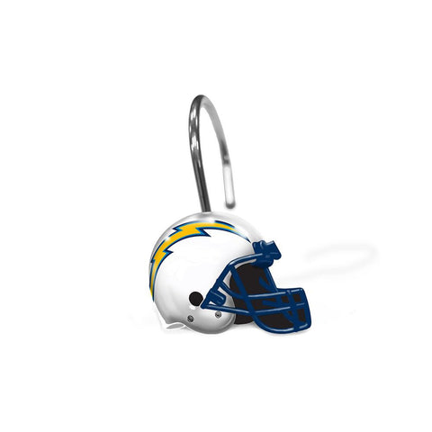 San Diego Chargers NFL Shower Curtain Rings