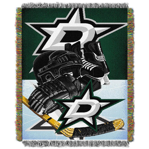 Dallas Stars NHL Woven Tapestry Throw (Home Ice Advantage) (48x60)