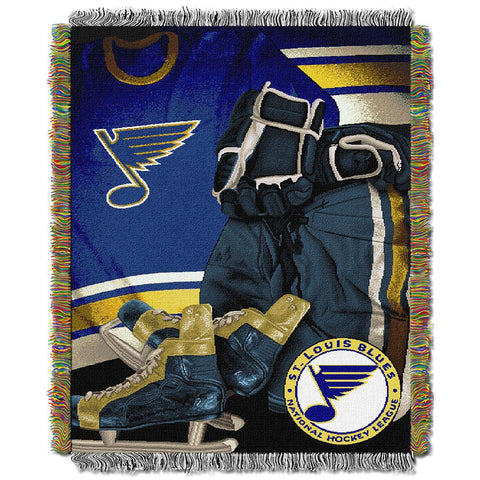 St. Louis Blues NHL Woven Tapestry Throw (Vintage Series) (48x60)