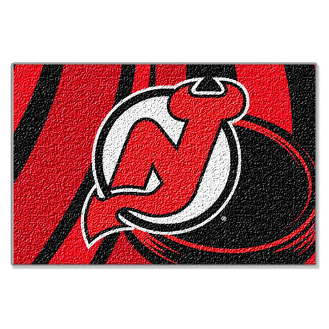 New Jersey Devils NHL Tufted Rug (59x39)