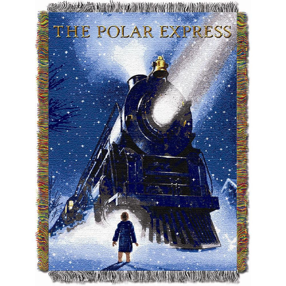 Polar Express - Engine Wonder Triple Woven Jacquard Throw (48"x60")