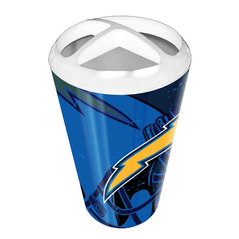 San Diego Chargers Nfl Polymer Toothbrush Holder (scatter Series)
