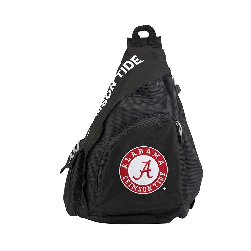 Alabama Crimson Tide Ncaa "leadoff" Sling (black-black)