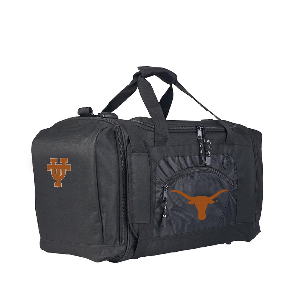 Texas Longhorns Ncaa Roadblock Duffel Bag (black-black)