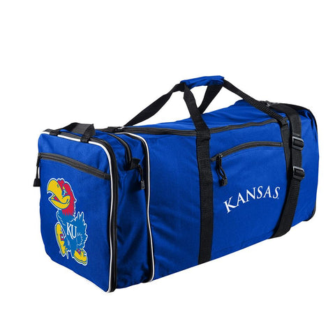 Kansas Jayhawks Ncaa Steal Duffel Bag (navy)
