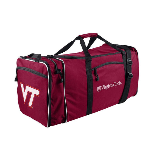 Virginia Tech Hokies Ncaa Steal Duffel Bag (red)