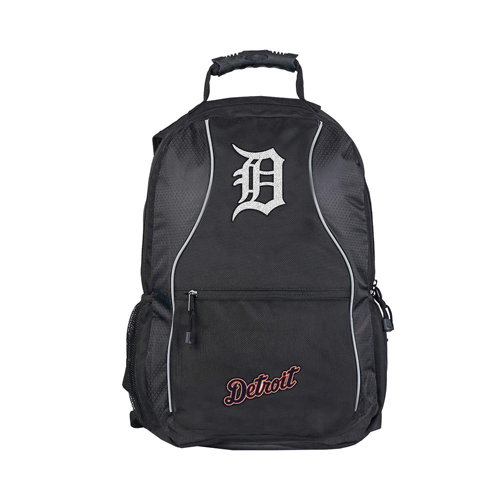 Detroit Tigers Mlb Phenom Backpack (black-black)