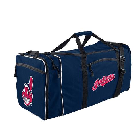 Cleveland Indians Mlb Steal Duffel Bag (navy)
