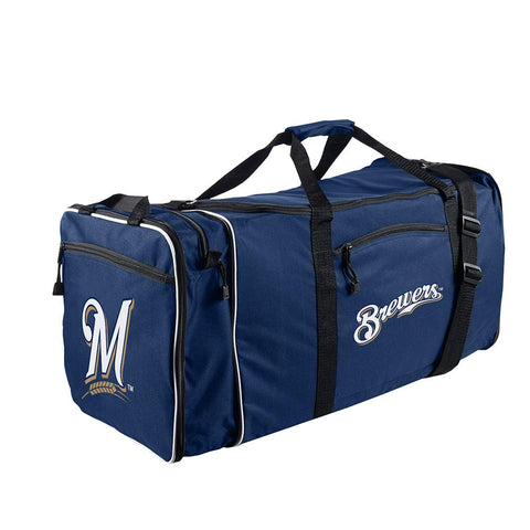 Milwaukee Brewers Mlb Steal Duffel Bag (navy)