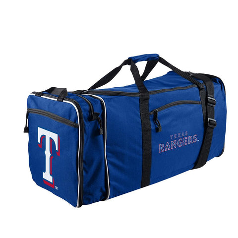 Texas Rangers Mlb Steal Duffel Bag (navy)