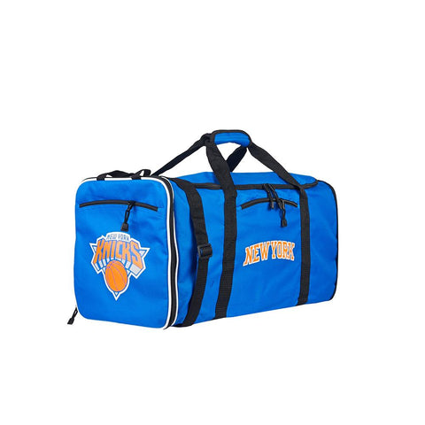 New York Knicks Nba Steal Duffel Bag (black-blue)