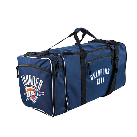 Oklahoma City Thunder Nba Steal Duffel Bag (navy)