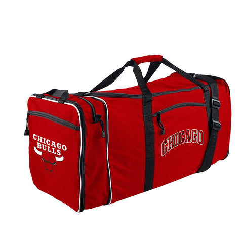 Chicago Bulls Nba Steal Duffel Bag (red)