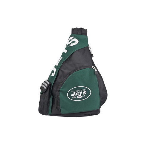 New York Jets Nfl "leadoff" Sling (green-black)