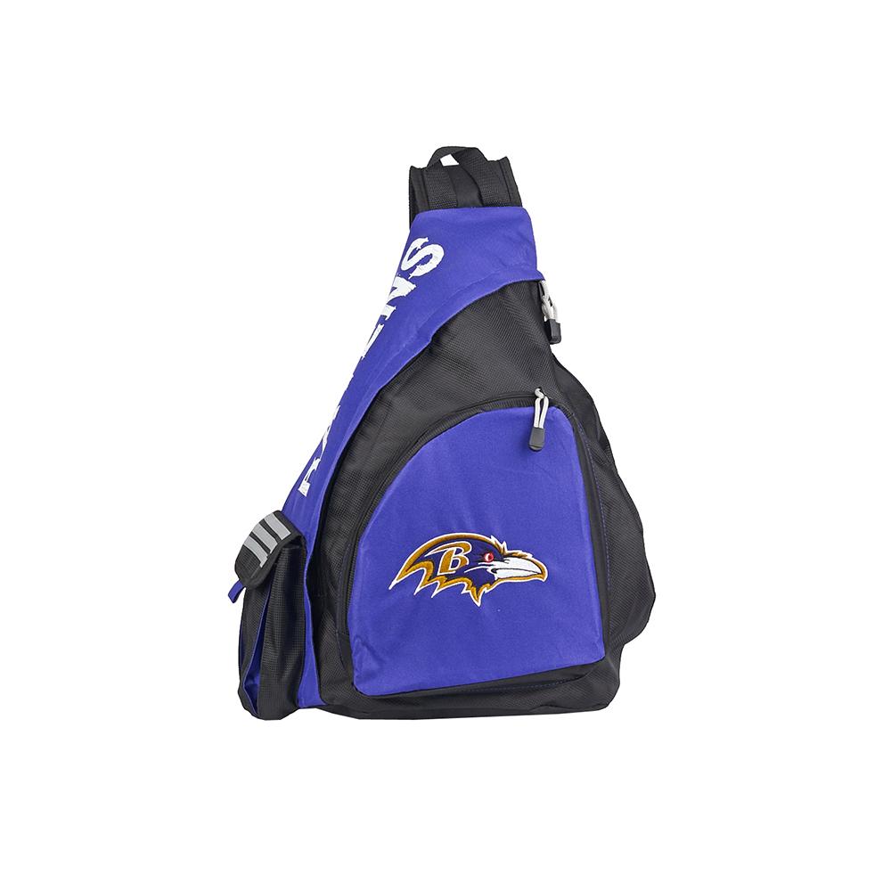 Baltimore Ravens Nfl "leadoff" Sling (purple-black)