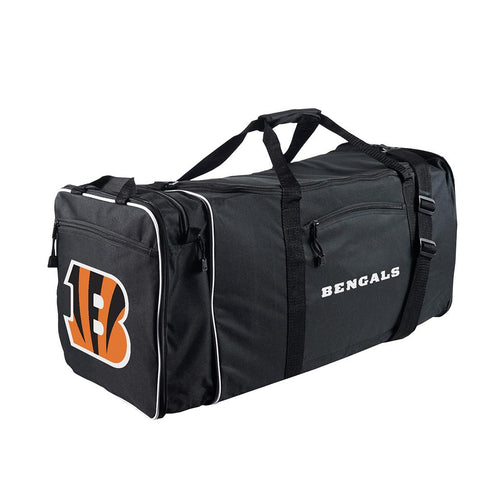Cincinnati Bengals Nfl Steal Duffel Bag (black)