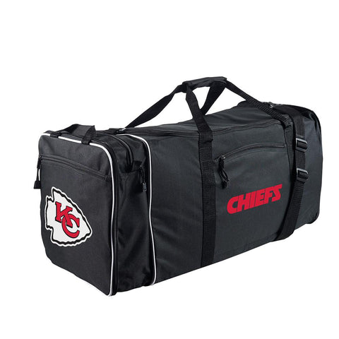 Kansas City Chiefs Nfl Steal Duffel Bag (black)
