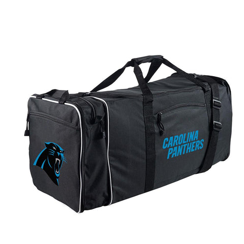 Carolina Panthers Nfl Steal Duffel Bag (black)