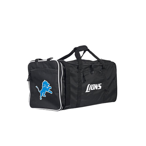 Detroit Lions Nfl Steal Duffel Bag (black)