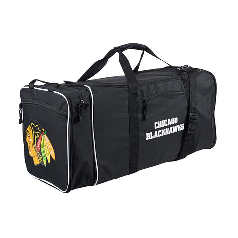 Chicago Blackhawks Nhl Steal Duffel Bag (black)