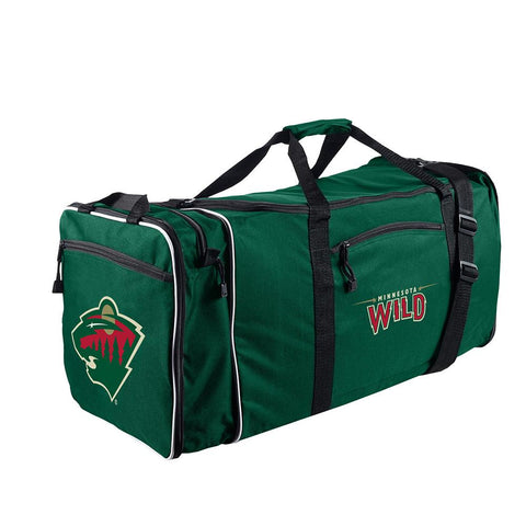 Minnesota Wild Nhl Steal Duffel Bag (green)