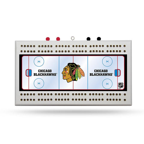 Chicago Blackhawks NHL Cribbage Board