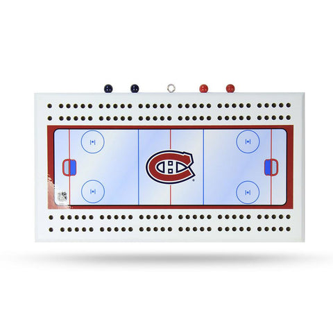 Montreal Canadiens NHL Cribbage Board