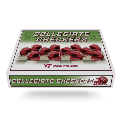 Virginia Tech Hokies Ncaa Checkers Set