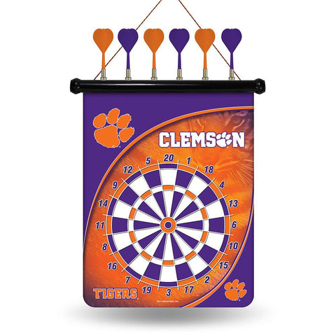 Clemson Tigers Ncaa Magnetic Dart Board
