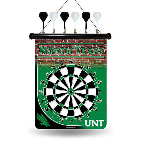 North Texas Mean Green Ncaa Magnetic Dart Board