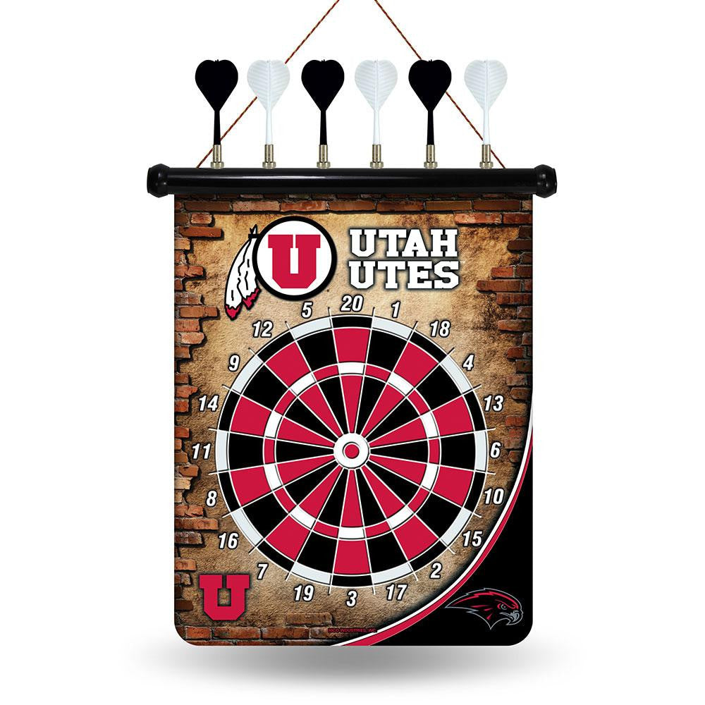 Utah Utes Ncaa Magnetic Dart Board