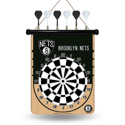 Brooklyn Nets NBA Magnetic Dart Board