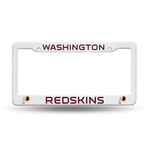 Washington Redskins Nfl Plastic License Plate Frame