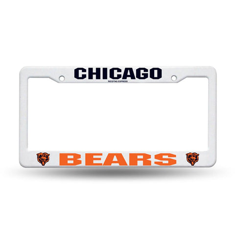 Chicago Bears Nfl Plastic License Plate Frame