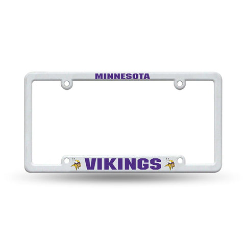 Minnesota Vikings Nfl Plastic License Plate Frame