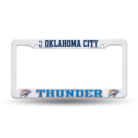 Oklahoma City Thunder Nba Plastic License Plate Frame