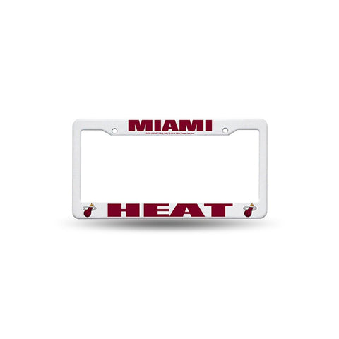 Miami Heat Nba Plastic License Plate Frame