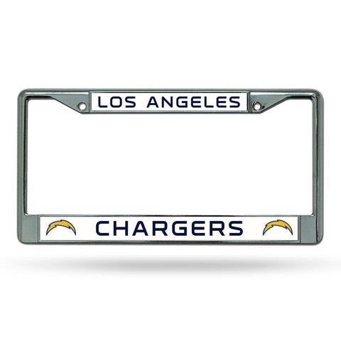 San Diego Chargers Nfl Chrome License Plate Frame