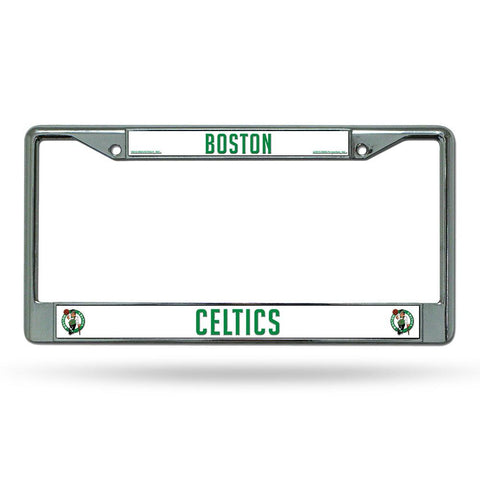 Boston Celtics NBA Chrome License Plate Frame