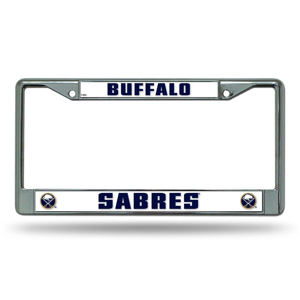 Buffalo Sabres NHL Chrome License Plate Frame