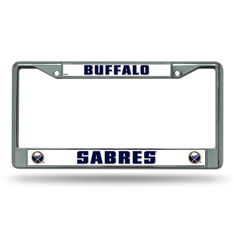 Buffalo Sabres NHL Chrome License Plate Frame