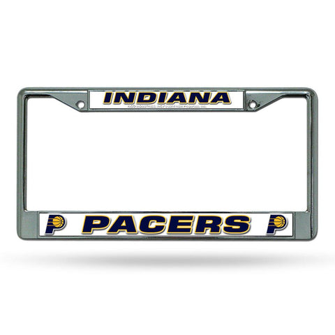 Indiana Pacers NBA Chrome License Plate Frame
